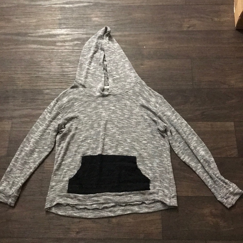 Grey hoodie
